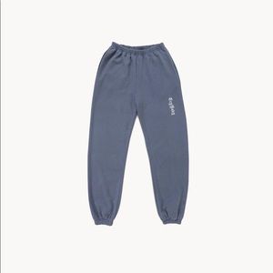 Stone Blue Old English Sweatpants - CryBaby